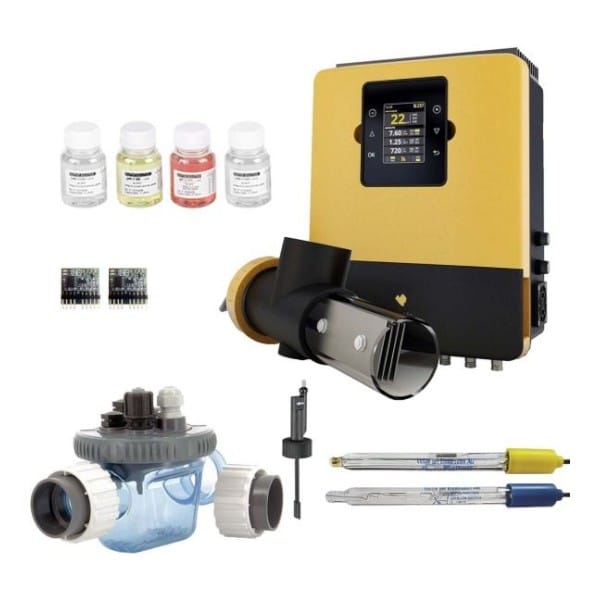 Fluidra Kit Hidrolife Sal16 (complet avec kit d'installation Deluxe, sondes de verre pH et Rx et pompe de dosage) 8717605060699 TA121