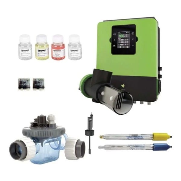 Fluidra Oxilife OX1 Sugar Valley (complète avec un kit d'installation Deluxe, des capteurs de pH et de Rx en verre et des pompes doseuses) 8717605128184 TA126