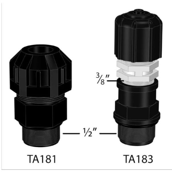 Fluidra Porte-électrode filetage mâle ½" 8717605124728 TA181