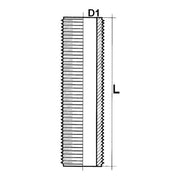 Fluidra PVC tige filetée ½-3" x 80mm PN10