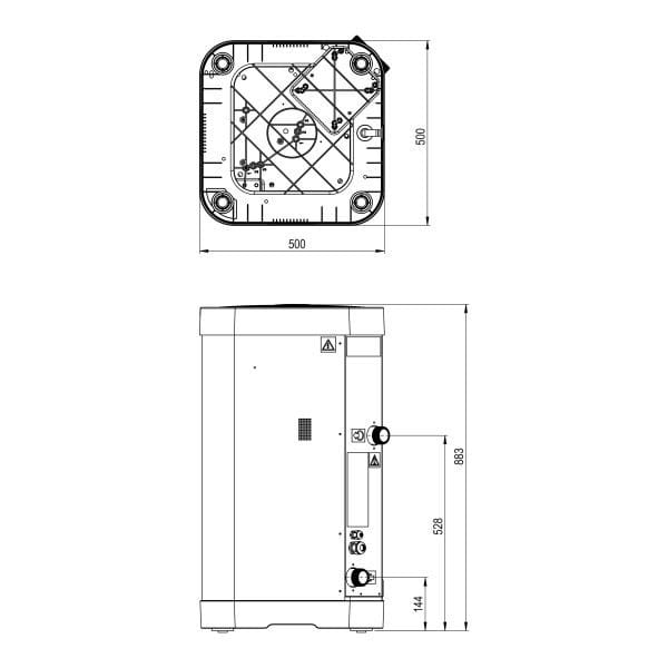 Fluidra Zodiac Z350iQ – Pompe à Chaleur Piscine Full Inverter avec Connectivité