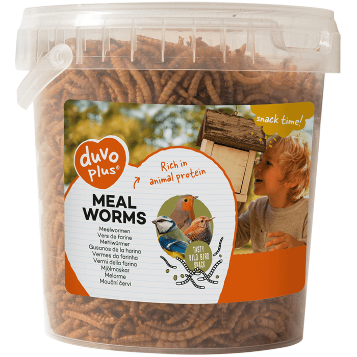 FOUDANIMAUX Vers de farine pour oiseaux du ciel - 200G 5414365081386 431006