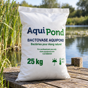 Mise en scène illustrative du produit dans son environnement de bassin