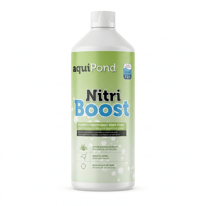 FOUDEBASSIN.COM 1L Aquipond Nitriboost - Recolonise votre filtre en 24h