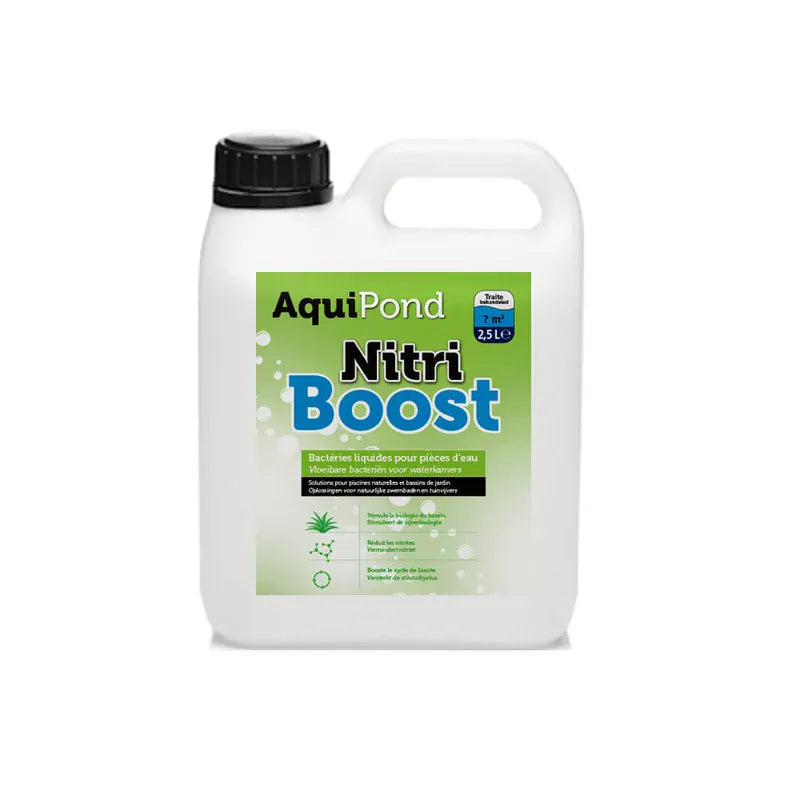 FOUDEBASSIN.COM 2.5L Aquipond Nitriboost - Recolonise votre filtre en 24h