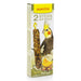 FOUDEBASSIN.COM 2 BAGUETTES GRANDE PERRUCHES NOIX/BANANE BOITE BNL 5400351162528 16252