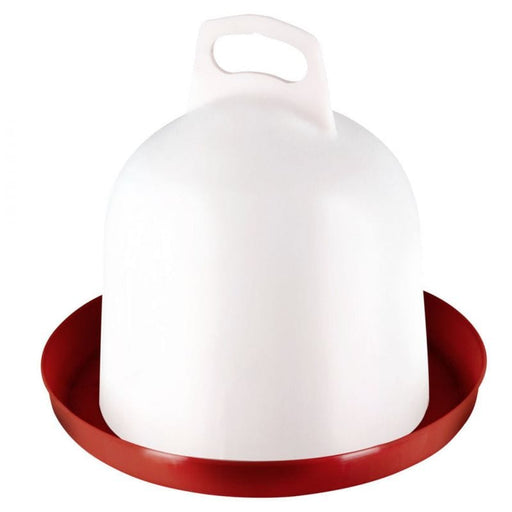 FOUDEBASSIN.COM Mangeoires & Abreuvoirs ABREUVOIR DOUBLE CYLINDRE NETTOYAGE FACILE 3L - ROUGE 4030836302616