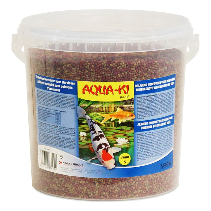 FOUDEBASSIN.COM AQUA-KI BLEU GRANULÉS MIX 3 MM 10 L - 3,5 KG SEAU 5400351466220 46622