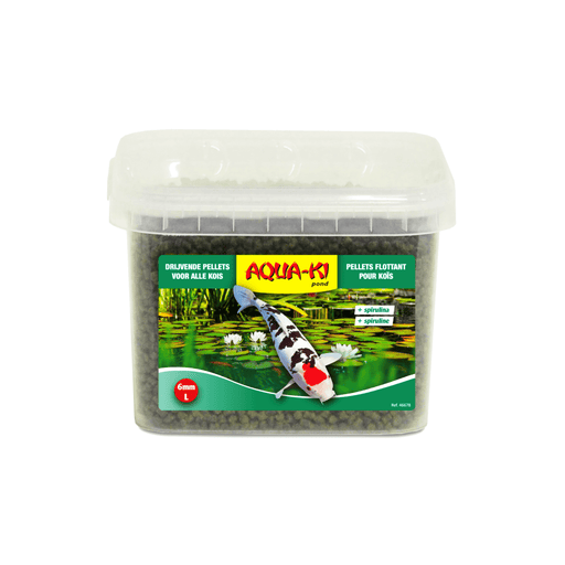 FOUDEBASSIN.COM AQUA-KI KOI SPIRULINE 6,0 MM 3,5 L - 1,30 KG SEAU 5400351003371 46678