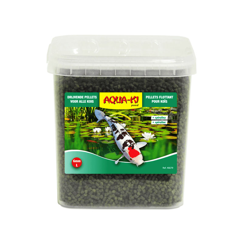 FOUDEBASSIN.COM AQUA-KI KOI SPIRULINE 6,0 MM 5,4 L - 2,03 KG SEAU 5400351003418 46679