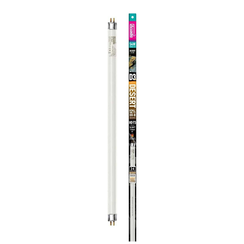 FOUDEBASSIN.COM ARCADIA D3+ DESERT T5 LAMP 12% UVB 117CM 54 WATT 0844046006547 R2100460