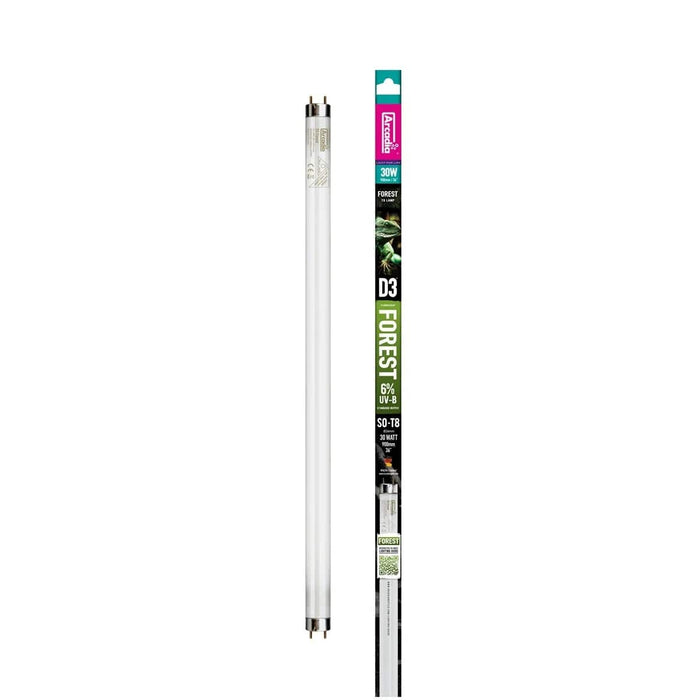 FOUDEBASSIN.COM ARCADIA D3 FOREST T8 LAMP 6% UVB 90CM 30 WATT 0830857000430 R2100370