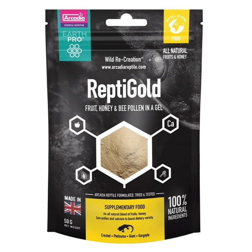 FOUDEBASSIN.COM ARCADIA EARTH PRO JELLYPOT GOLD, REPTI GOLD 50 GRAM 5060127655304 R9100085
