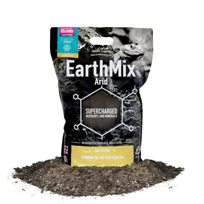 FOUDEBASSIN.COM Substrats pour reptiles ARCADIA EARTHMIX ARID 10 LITRE 0844046015280 R4100035