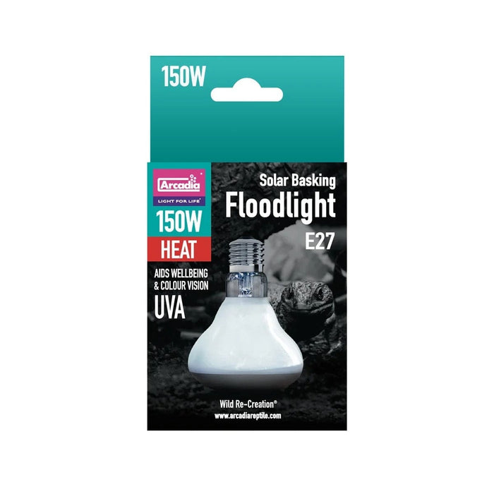 FOUDEBASSIN.COM ARCADIA SOLAR BASKING FLOODLIGHT 150 WATT 0844046012036 R2100130