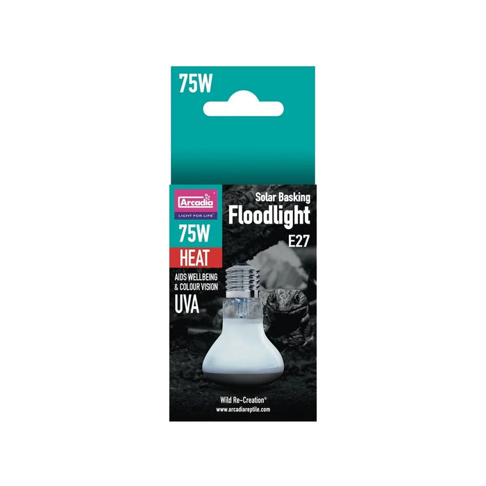 FOUDEBASSIN.COM ARCADIA SOLAR BASKING FLOODLIGHT 75 WATT 0844046011268 R2100120