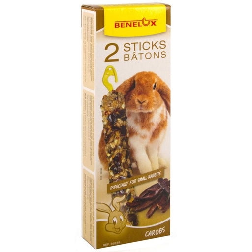 FOUDEBASSIN.COM Nourriture BAGUETTES LAPIN NAIN CAROUBES X 2 PCS 5400351011376