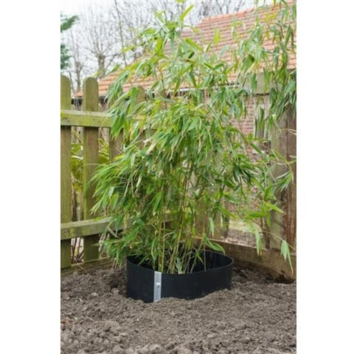 FOUDEBASSIN.COM Barrière anti-racinaire avec rail de fermeture - HDPE noir, 1000 g/m², épaisseur 1,2 mm - 70 cm x 3 m 8711338302262 6030226