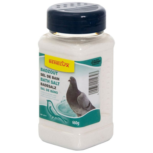 FOUDEBASSIN.COM Hygiène & Soins BENELUX SEL DE BAIN POUR PIGEONS 660 G 5400351012793