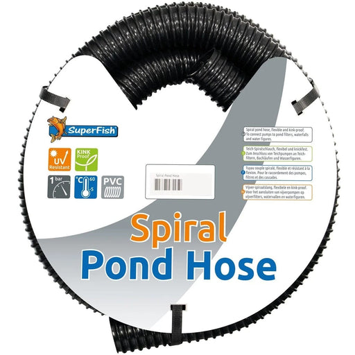 FOUDEBASSIN.COM BLACK SPIRAL POND HOSE 50 MM 5 M 8715897032073 08060061