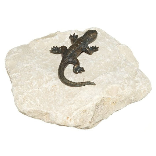 FOUDEBASSIN.COM Bronze Eidechse auf Kalkstein 7845781790 991349