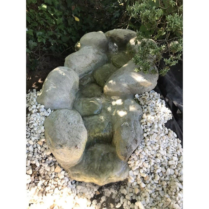 FOUDEBASSIN.COM Cascade artificielle de jardin style rivière naturelle (taille moyenne)