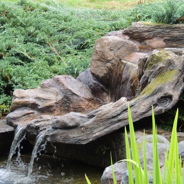 Cascade Yang-Ze - Chute d'eau au style naturel pour bassins et étangs —