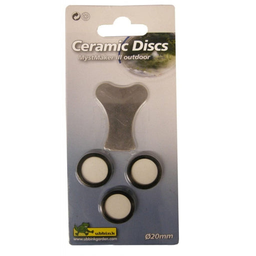 FOUDEBASSIN.COM Ceramic Discs - membranes de rechange pour MystMaker Outdoor III & III-LED - Ø20 mm - 3 x 8711465870955 1387095
