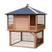 FOUDEBASSIN.COM CLAPIER EN BOIS BUN 116 X 116 X 150 CM 5400351341459 34145