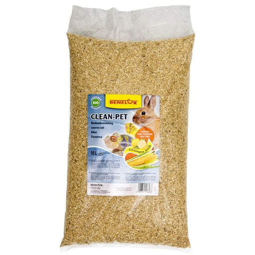 FOUDEBASSIN.COM Couvre-Sol CLEAN-PET CITRON 10 L FOND DE CAGE 5400351008437