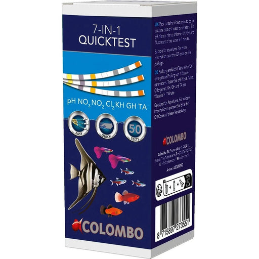 FOUDEBASSIN.COM COLOMBO AQUA QUICKTEST 50 STRIPS 8715897273551 A5020290