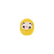 FOUDEBASSIN.COM Daruma Jaune - Petit, Prospérité - Fabriqué au Japon KP44