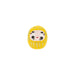 FOUDEBASSIN.COM Daruma Jaune - Petit, Prospérité - Fabriqué au Japon KP44