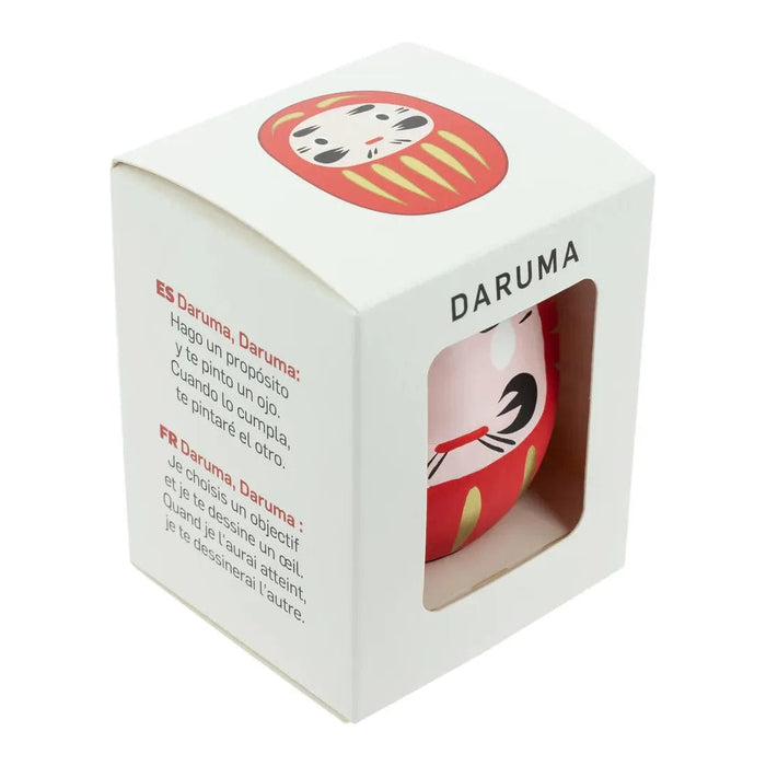 FOUDEBASSIN.COM Daruma Rouge - Grand, Chance - Fabriqué au Japon KP48