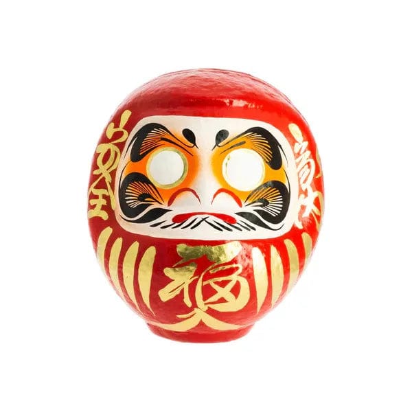 FOUDEBASSIN.COM Daruma Traditionnel Rouge 24 cm - Chance - Fabriqué au Japon KP32