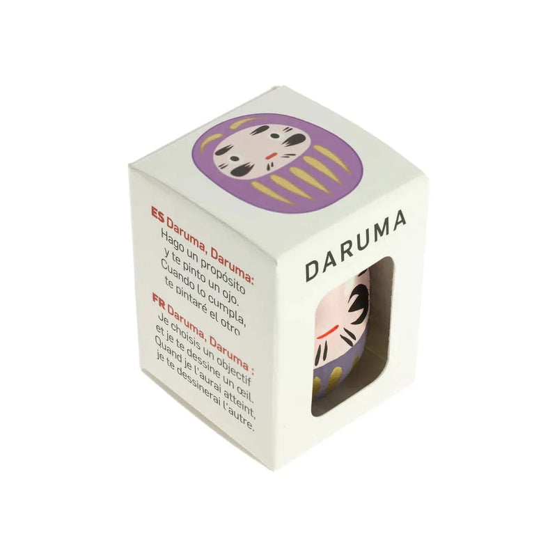 FOUDEBASSIN.COM Daruma Violet - Petit, Longévité - Fabriqué au Japon KP47