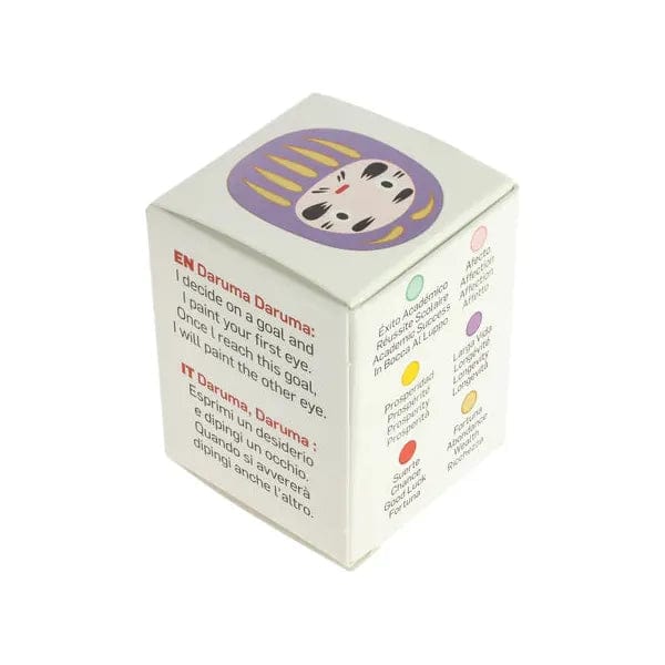 FOUDEBASSIN.COM Daruma Violet - Petit, Longévité - Fabriqué au Japon KP47