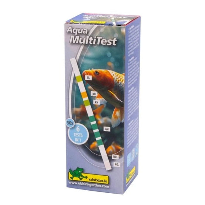 FOUDEBASSIN.COM Display Aqua MultiTest - 50 bandelettes à 6 mesures de tests (PH,GH,KH,NO2,NO3,CI2) - 12 x 8711465730259 1373025