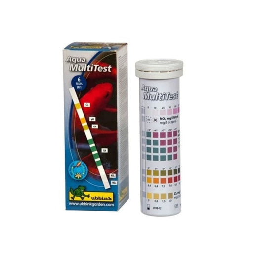 FOUDEBASSIN.COM Display Aqua MultiTest - 50 bandelettes à 6 mesures de tests (PH,GH,KH,NO2,NO3,CI2) - 12 x 8711465730259 1373025