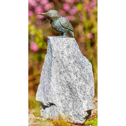 FOUDEBASSIN.COM Eisvogel Flügel zu mit Granit Findling 5423542990 89003.4
