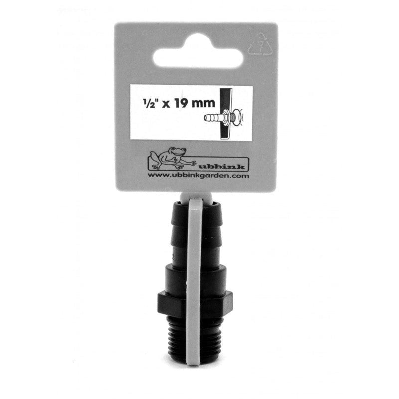 FOUDEBASSIN.COM Embout à olive filetage mâle 1 x Ø mm tuyau - Ø13 (½") x Ø19 (¾") mm 8711465100397 1510039