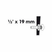 FOUDEBASSIN.COM Embout à olive filetage mâle 1 x Ø mm tuyau - Ø13 (½") x Ø19 (¾") mm 8711465100397 1510039