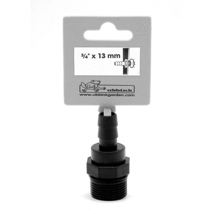 FOUDEBASSIN.COM Embout à olive filetage mâle 1 x Ø mm tuyau - Ø19 (¾") x Ø13 (½") mm 8711465100410 1510041