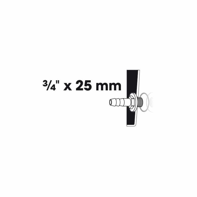 FOUDEBASSIN.COM Embout à olive filetage mâle 1 x Ø mm tuyau - Ø19 (¾") x Ø25 (1") mm 8711465100434 1510043
