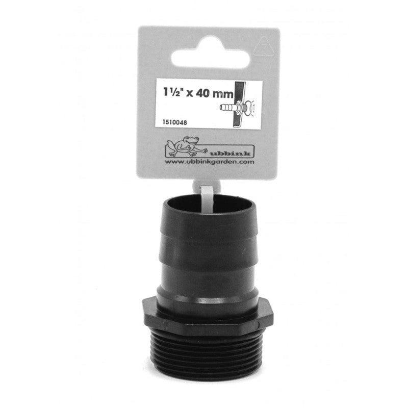 FOUDEBASSIN.COM Embout à olive filetage mâle 1 x Ø mm tuyau - Ø40 (1½") x Ø40 (1½") mm 8711465100489 1510048