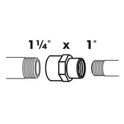 FOUDEBASSIN.COM Embout à réduction 2 x filetage femelle/femelle - Ø32 (1¼") x Ø25 (1") mm 8711465100076 1510007