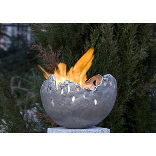 FOUDEBASSIN.COM Feuerschale silber patiniert 27 cm D. 730023900 22006