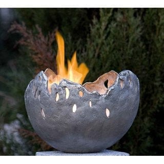 FOUDEBASSIN.COM Feuerschale silber patiniert 33 cm D. 620029900 22005