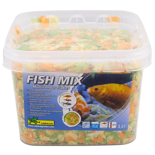 FOUDEBASSIN.COM Fish Mix - Multicolor Flakes - 3,5 l 8711465732062 1373206