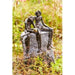 FOUDEBASSIN.COM Froschkönig-Paar, wsp. auf Granit-Findling 870026800 994326.4